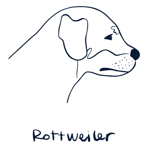 Raça de cachorro Rottweiler animal Desenho PNG