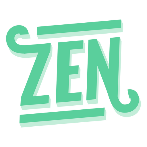 Citação plana zen Desenho PNG