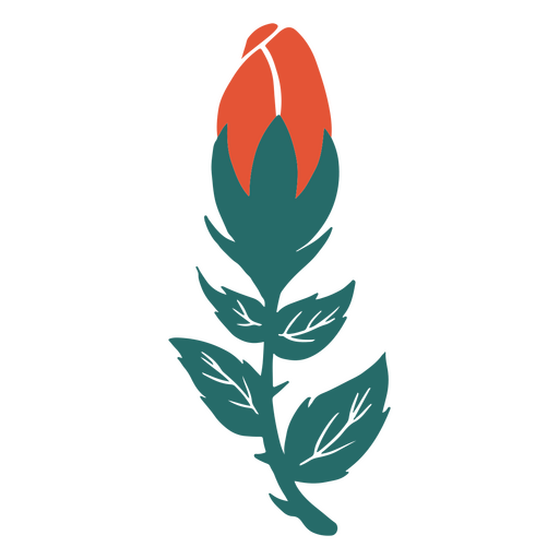 Rose Dorn Natur Blume PNG-Design