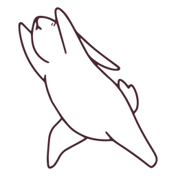 Yogui-Hase-Stretching PNG-Design