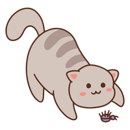 Lindo gato insecto animal Transparent PNG