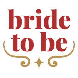 Bride to be wedding marriage quote PNG Design