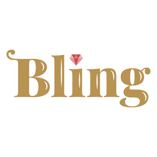Cita de sentimiento de boda de palabra Bling Diseño PNG
