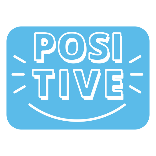 Positives einfarbiges Zitat PNG-Design