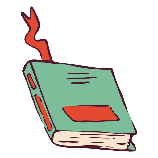 Icono de libro delicado Diseño PNG