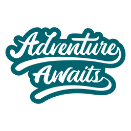La aventura espera la cita del matrimonio de la boda. Diseño PNG