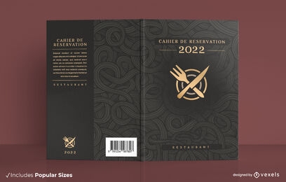Reservations book cover design