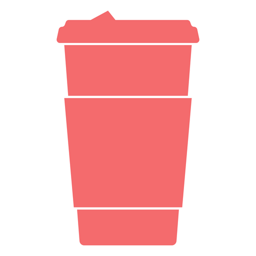 Plastic cup utensil icon