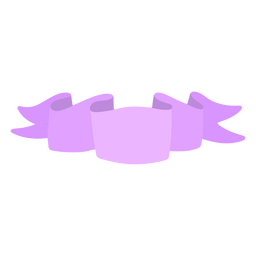 Diseño de cinta plana rosa Diseño PNG