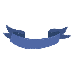 Icono de trazo de color de cinta azul Diseño PNG