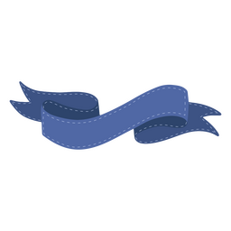 Traço de cor azul da fita Desenho PNG