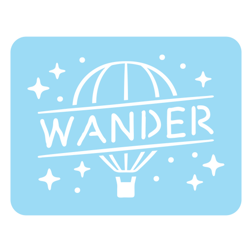 Wander word cut out