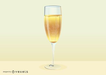 Glass of champagne Glass of champagne