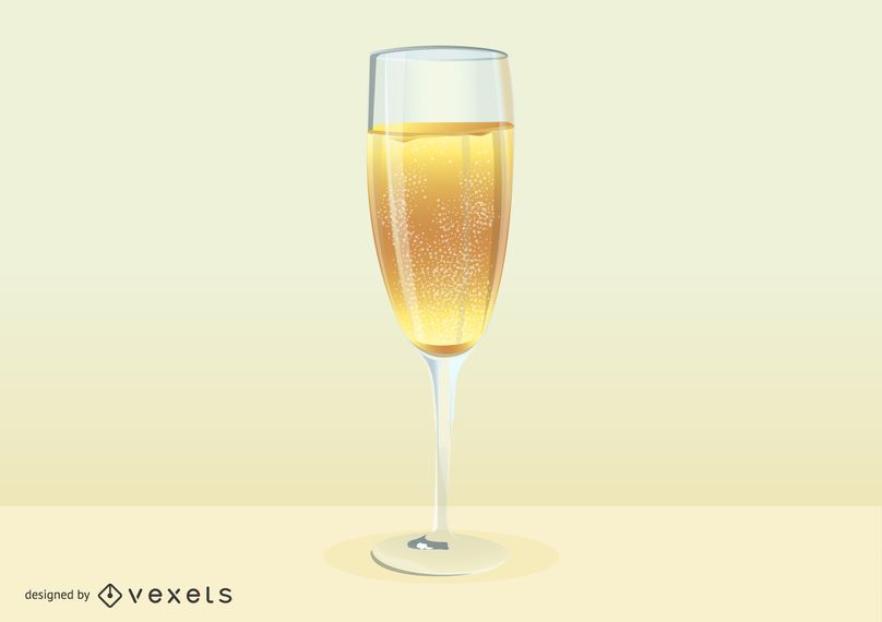 Glass of champagne Glass of champagne