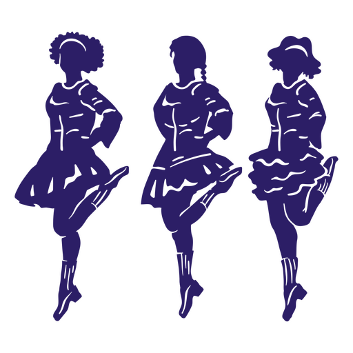 Dance women people silhouette