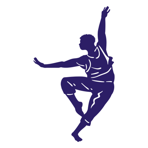 Música de dança pose pessoas silhueta Desenho PNG