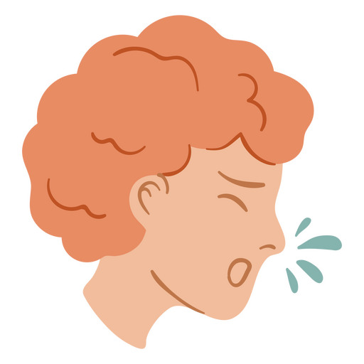 Medicine sneeze health icon PNG Design