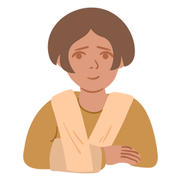 Ícone de saúde de ruptura óssea de medicina Desenho PNG