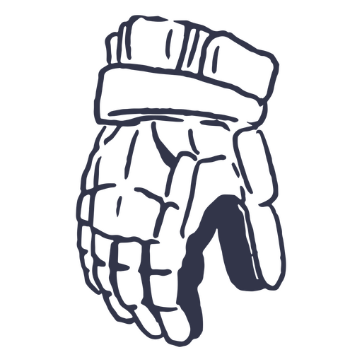 Ícone de esporte de luva de lacrosse Desenho PNG