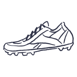 Icono de deporte de zapato de lacrosse Diseño PNG