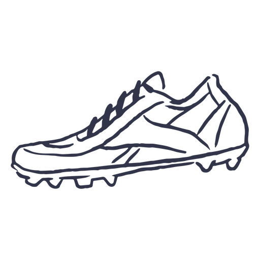 Lacrosse shoe sport icon PNG Design