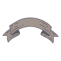 Rabisco de fita cinza Desenho PNG