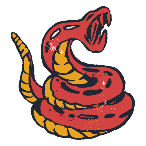 Ícone de férias de cobra cinco de maio Desenho PNG