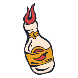 Cinco de mayo drink holiday icon PNG Design
