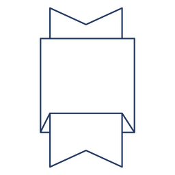 Ribbon Geometric Label PNG & SVG Design For T-Shirts