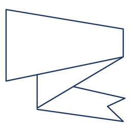Fitas geométricas Desenho PNG