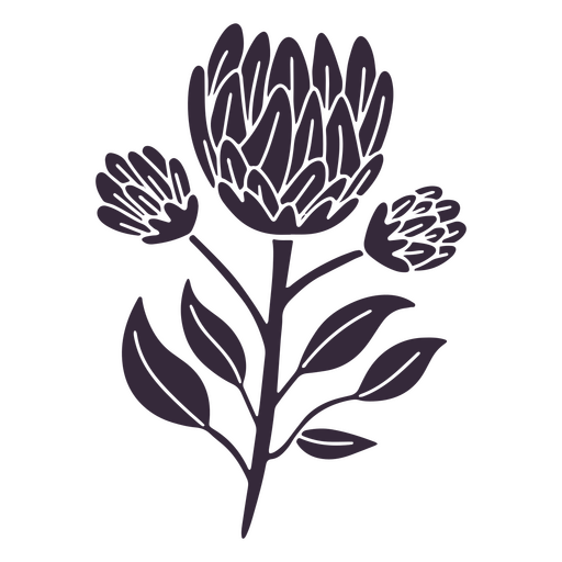 Kaktusblüte ausgeschnitten PNG-Design