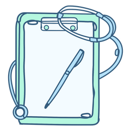 Note pad medical icon PNG Design Transparent PNG