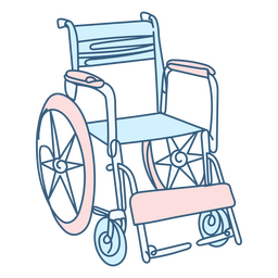Wheelchair medical icon PNG Design Transparent PNG