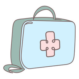 Icono médico botiquín de primeros auxilios Diseño PNG