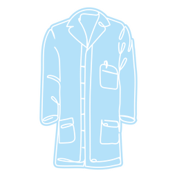 Doctor robe simple medical icon PNG Design Transparent PNG