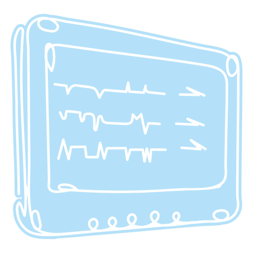 Doctor's board simple medical icon PNG Design