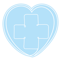 Heart simple medical icon PNG Design