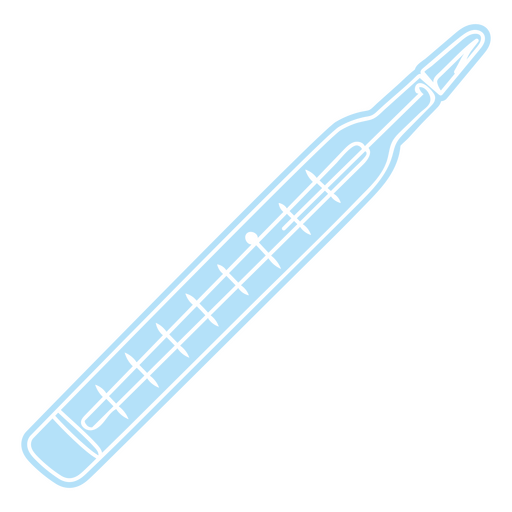 termómetro, simple, médico, icono Diseño PNG