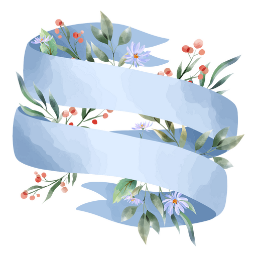 Linda cinta acuarela floral Diseño PNG