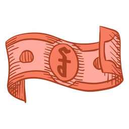 Riel bill finances currency icon PNG Design