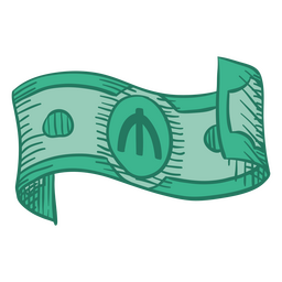 Manat-Rechnung finanziert Währungssymbol PNG-Design