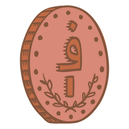 Icono de trazo de color de moneda afgana de finanzas comerciales Diseño PNG