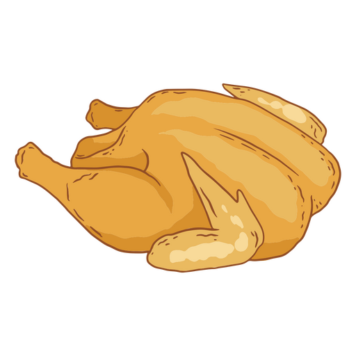 Ícone de comida de carne de frango Desenho PNG