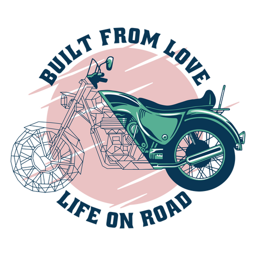 Designs PNG de moto para Camisetas e Merch