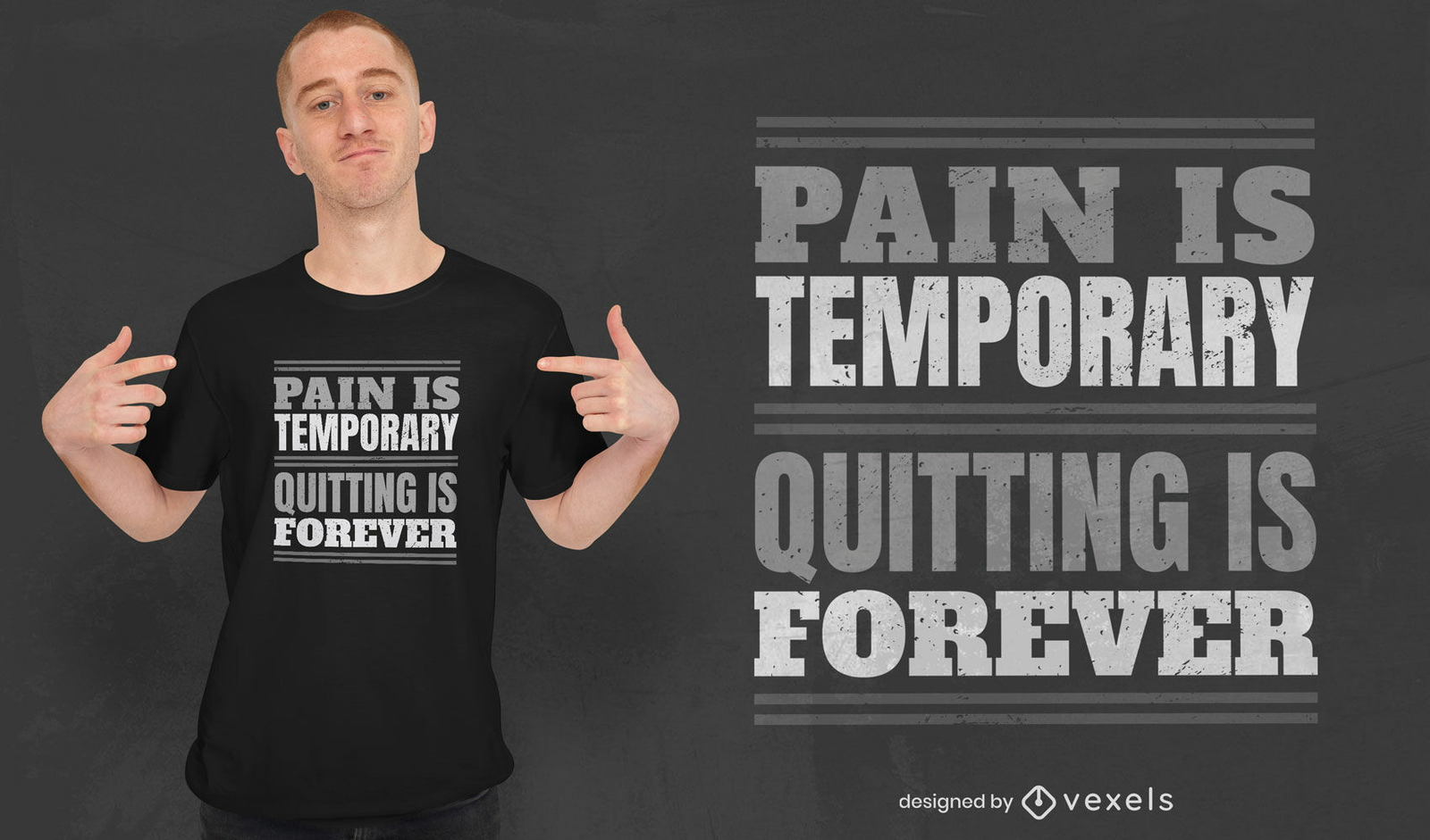 Gym Exercise Motivational Quote T Shirt Design Vector Download