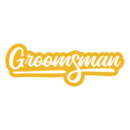 Citação de casamento do padrinho corta o sentimento Desenho PNG