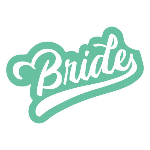 Braut Hochzeit Zitat ausgeschnitten PNG-Design