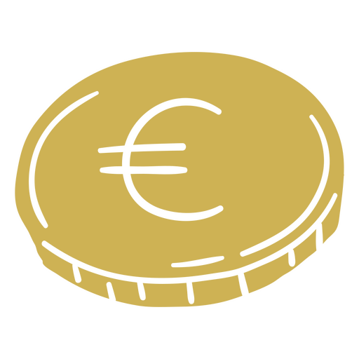 Euro finanzas moneda moneda icono