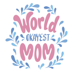 Cita divertida del día de la madre Diseño PNG