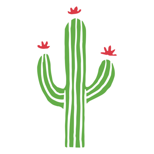 Ícone de planta de cacto cinco de maio Desenho PNG